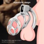 Lovesvibe Male Chastity Cage | Chastity Device with 3 Active Rings and Keys