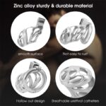 Lovesvibe Male Chastity Cage | Chastity Device with 3 Active Rings and Keys