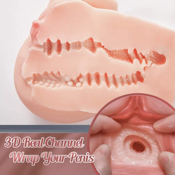 Lovesvibe 4.2LB Plump Sex Doll Life-Sized Ass 3D Textured Stroker Male Masturbator