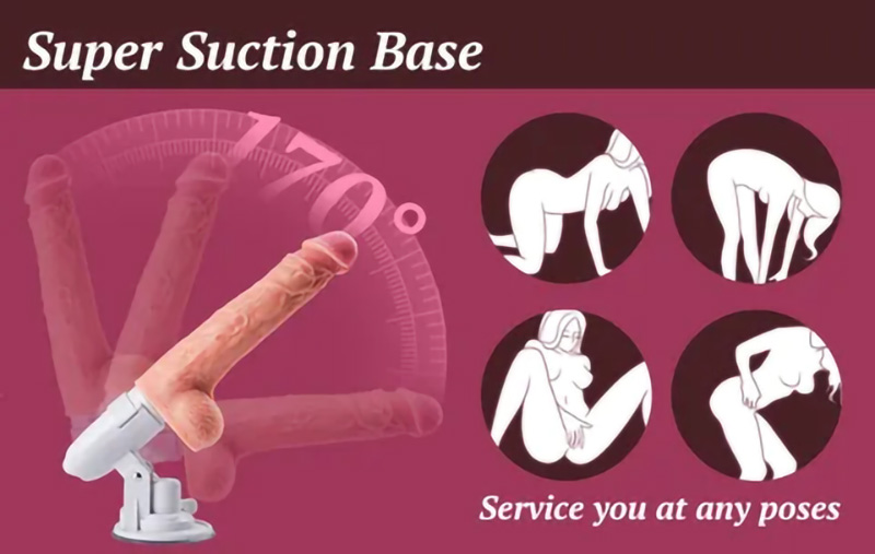 Lovesvibe Sex Dildo Machine Automatic Sex Thrusting Machine for Women Masturbation