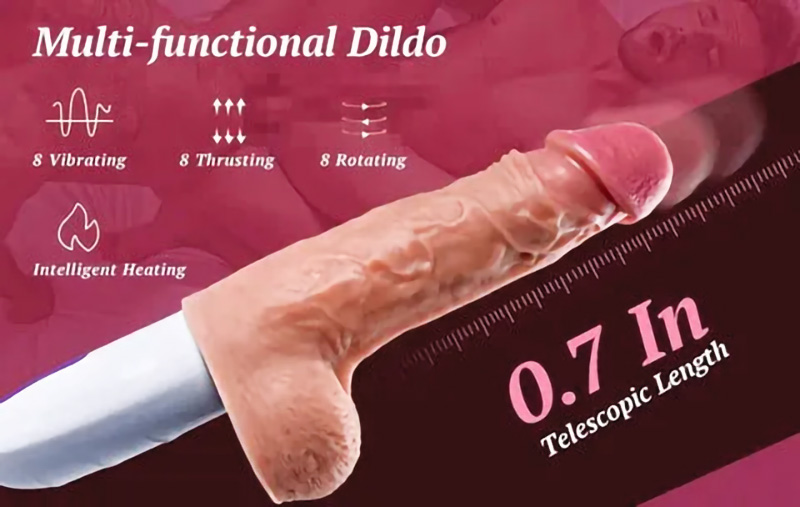 Lovesvibe Sex Dildo Machine Automatic Sex Thrusting Machine for Women Masturbation