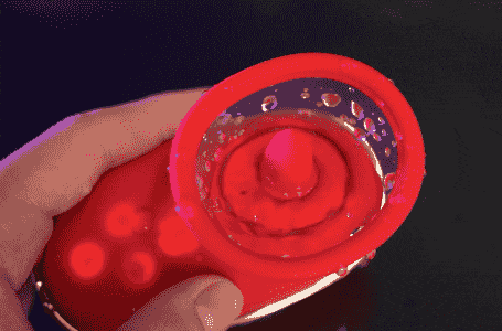 Lovesvibe Tongue Licking Nipple Toy with 9 Vibration 3 Sucking Clitoral Stimulator