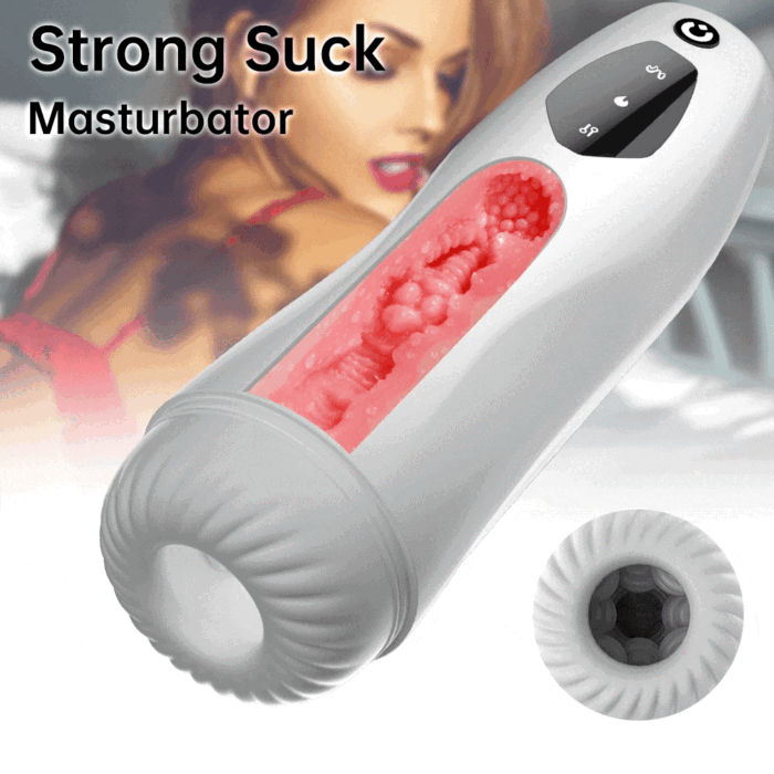 Tifforun Spaceship Automatic Stroker 10 Vibration 5 Push Sucking Masturbator