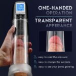 Typhoon 2 Suction Automatic Penis Pump with Transparent Cylinder and Lcd Display