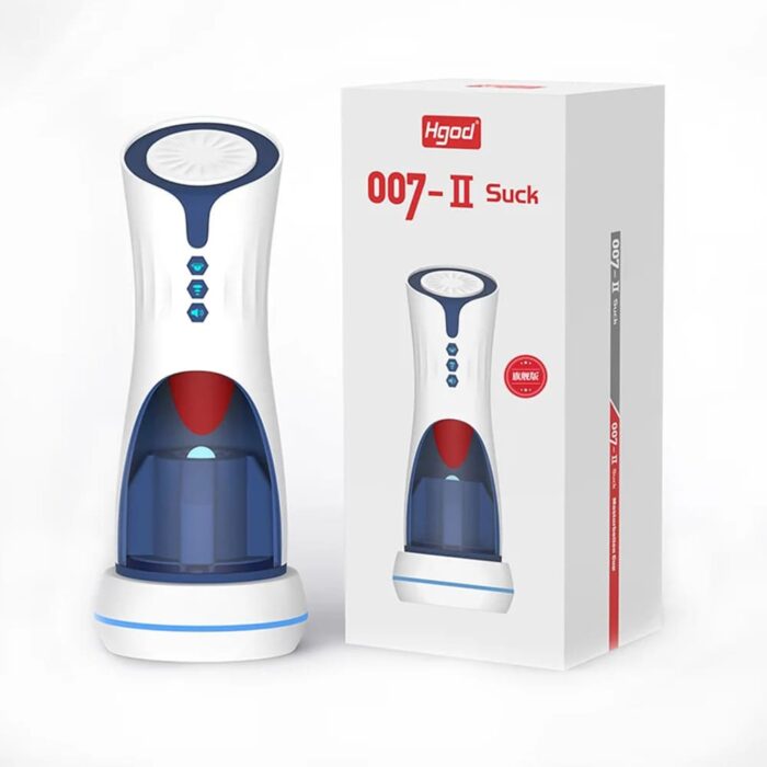 007-Ⅱ Automatic Tongue Licking Male Masturbator with 7 Tongue licking & 4 Sucking Electric Voice Mens Sex Toys