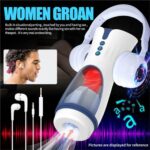 007-Ⅱ Automatic Tongue Licking Male Masturbator with 7 Tongue licking & 4 Sucking Electric Voice Mens Sex Toys