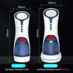 007-Ⅱ Automatic Tongue Licking Male Masturbator with 7 Tongue licking & 4 Sucking Electric Voice Mens Sex Toys