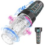 Arthur 3.0 Gawk Gawk 3000 Male Masturbator with 10 Vibration 5 Thrusting Rotation Mode LCD Mens Sex Toy