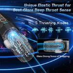 Arthur 3.0 Gawk Gawk 3000 Male Masturbator with 10 Vibration 5 Thrusting Rotation Mode LCD Mens Sex Toy