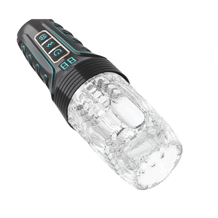 Arthur 3.0 Gawk Gawk 3000 Male Masturbator with 10 Vibration 5 Thrusting Rotation Mode LCD Mens Sex Toy