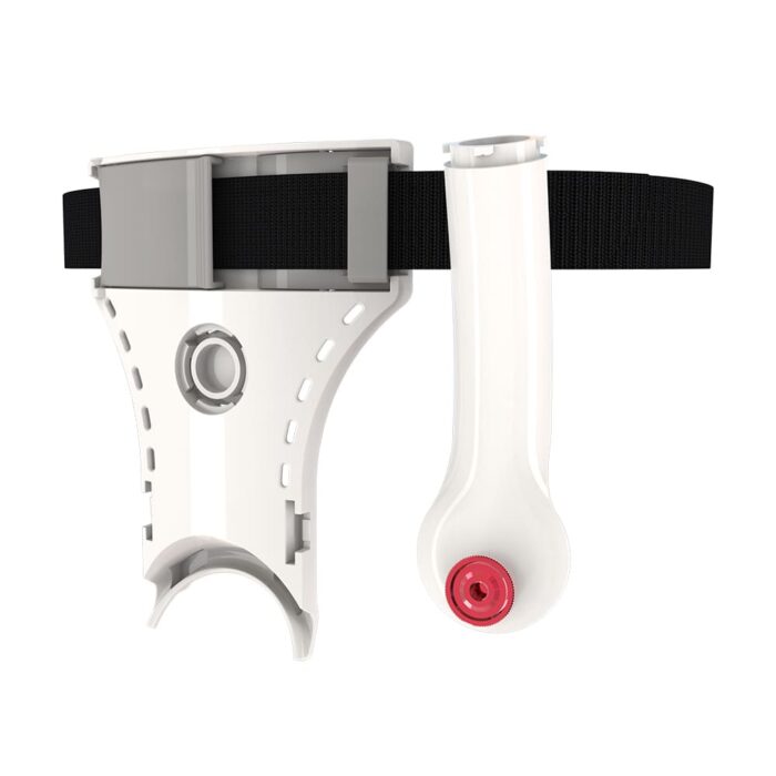 Automatic Lubricating Male Masturbator, 8 Vibration Thrusting Hands Free Male Stroker with Strap
