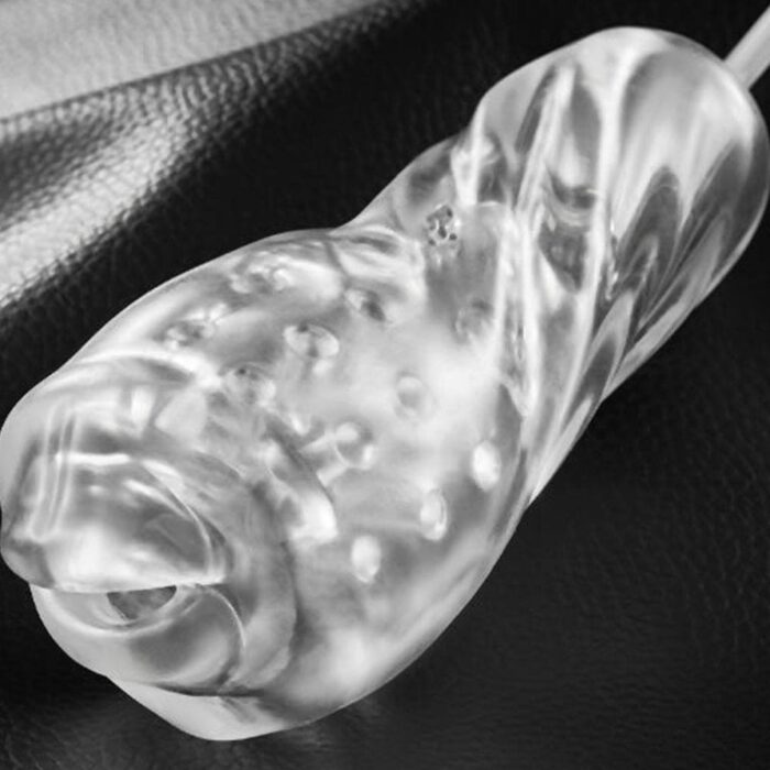 Automatic Male Masturbator Sex Toys for Men with 10 Vibrating 5 Sucking Handheld Blowjob Toy