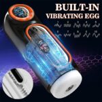 Automatic Male Masturbator with 10 Vibration & Thrusting 4 Suction Male Sex Toy