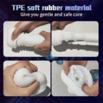 Automatic Male Masturbator with 3D Textured Sleeve, 5 Frequency Telescopic Adult Sex Toys