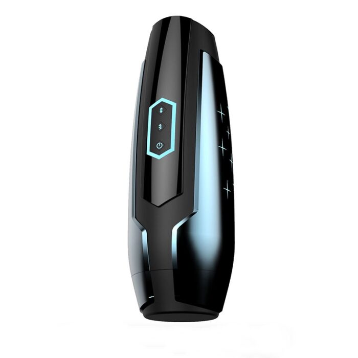 Automatic Male Masturbator with 3D Textured Sleeve, 5 Frequency Telescopic Adult Sex Toys
