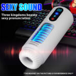 Automatic Male Masturbator with 9 Vibration Rotation & Thrusting Stroker for Sex Toys for Men Max Jet Cup
