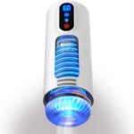 Automatic Male Masturbator with 9 Vibration Rotation & Thrusting Stroker for Sex Toys for Men Max Jet Cup