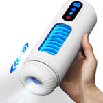 Automatic Male Masturbator with 9 Vibration Rotation & Thrusting Stroker for Sex Toys for Men Max Jet Cup