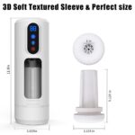 Automatic Male Masturbator with 9 Vibration Rotation & Thrusting Stroker for Sex Toys for Men Max Jet Cup