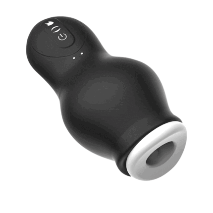 DRAGONSUCK Automatic Male Masturbator with 7 Vibration Sucking Soft TPE Channel Mens Sex Toy
