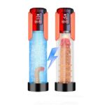 Electric Penis Pump Sex Toys for Men with 5 Suction Intensities, Lovesvibe Rechargeable LCD Penis Vacuum Pump