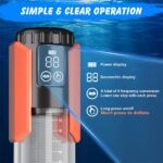 Electric Penis Pump Sex Toys for Men with 5 Suction Intensities, Lovesvibe Rechargeable LCD Penis Vacuum Pump