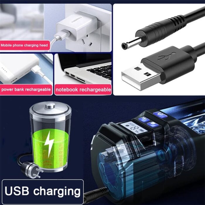 Explorer X 9 Vibration Sucking Automatic Male Masturbator with Voice & Heating 3D Textured LCD Male Sex Toys