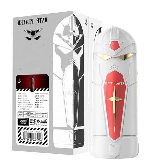 GALAKU Mecha Automatic Mate Masturbator with 10 Vibration Thrusting Bluetooth APP Control Player Masturbator