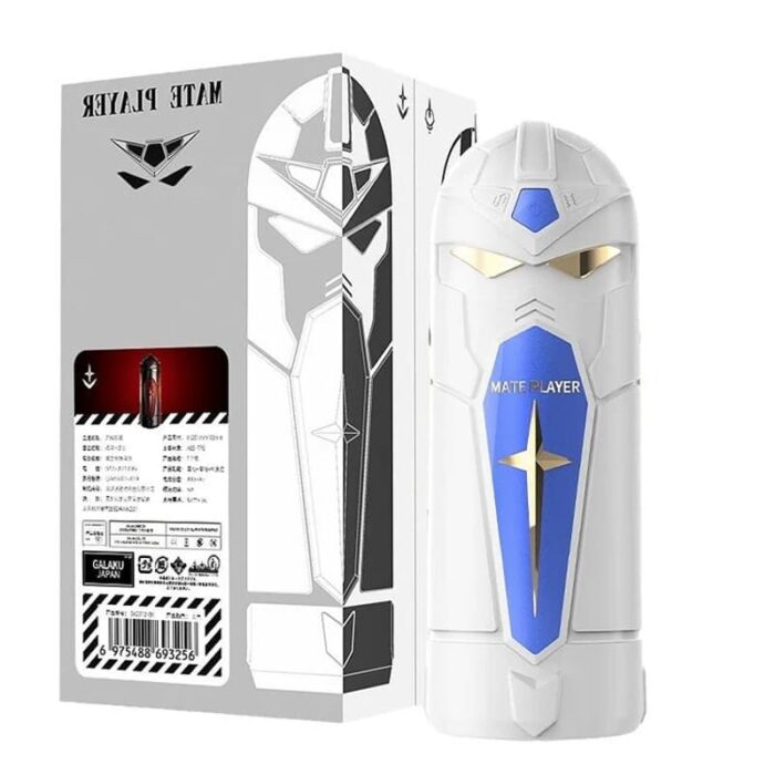 GALAKU Mecha Automatic Mate Masturbator with 10 Vibration Thrusting Bluetooth APP Control Player Masturbator
