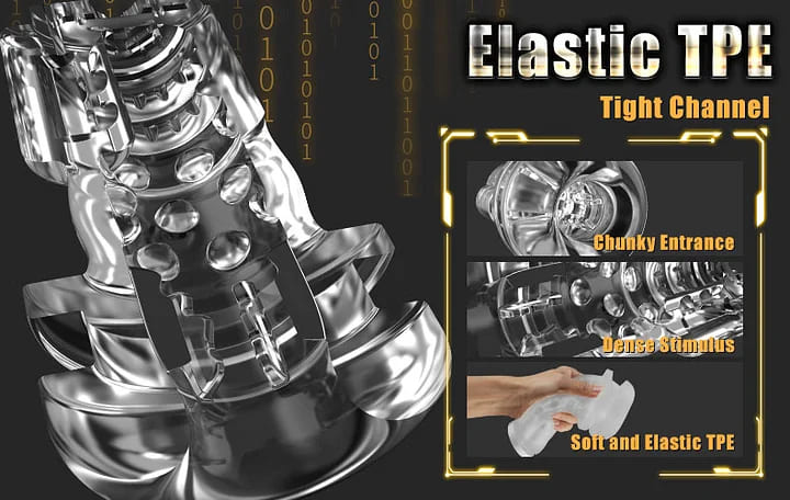 Galaku F1 Automatic Sucking Male Masturbator with 10-Frequency Vibration Men Automatic Sex Machines