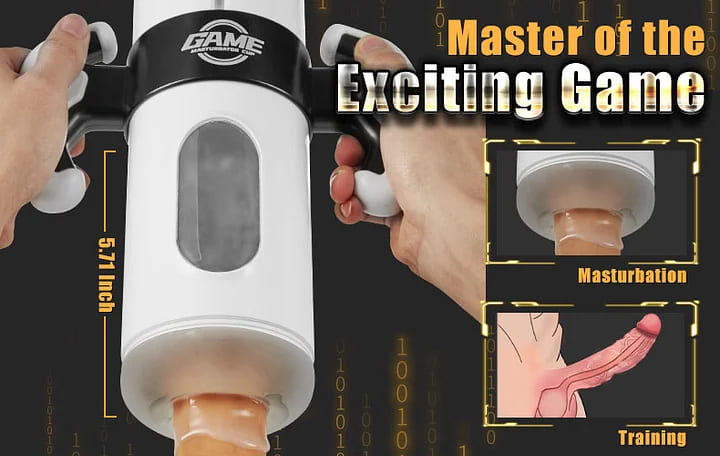 Galaku F1 Automatic Sucking Male Masturbator with 10-Frequency Vibration Men Automatic Sex Machines