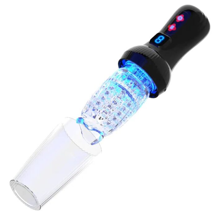 New Gawk Gawk 3000 Automatic Male Masturbator with 9 Thrusting & Rotating Modes Waterproof Penis Masturbator