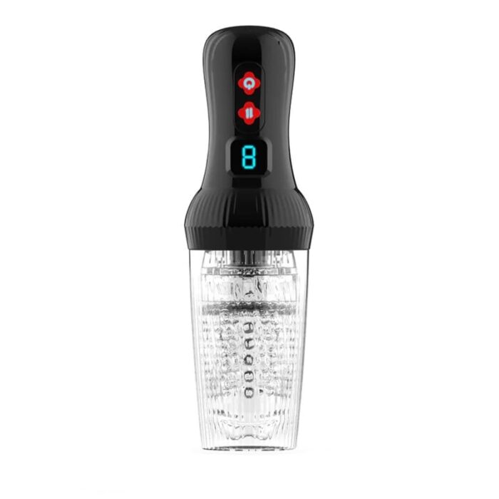 New Gawk Gawk 3000 Automatic Male Masturbator with 9 Thrusting & Rotating Modes Waterproof Penis Masturbator