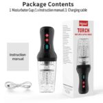 New Gawk Gawk 3000 Automatic Male Masturbator with 9 Thrusting & Rotating Modes Waterproof Penis Masturbator