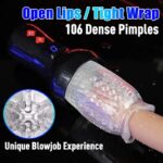 New Gawk Gawk 3000 Automatic Male Masturbator with 9 Thrusting & Rotating Modes Waterproof Penis Masturbator