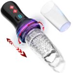 New Gawk Gawk 3000 Automatic Male Masturbator with 9 Thrusting & Rotating Modes Waterproof Penis Masturbator