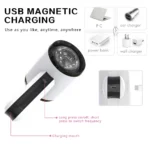 Hair Dryer Automatic Male Masturbator with 6 Vibrations Thrusting Penis Trainer Adult Sex Toys