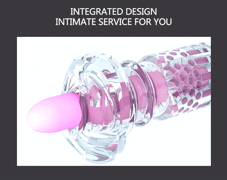 Hero Automatic Male Masturbator with 6-Frequency Thrusting Self-Heating Blowjob Penis Sleeve