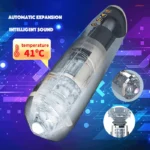 Hero Automatic Male Masturbator with 6-Frequency Thrusting Self-Heating Blowjob Penis Sleeve