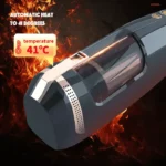 Hero Automatic Male Masturbator with 6-Frequency Thrusting Self-Heating Blowjob Penis Sleeve