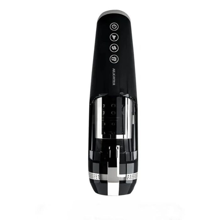 Hero Automatic Male Masturbator with 6-Frequency Thrusting Self-Heating Blowjob Penis Sleeve