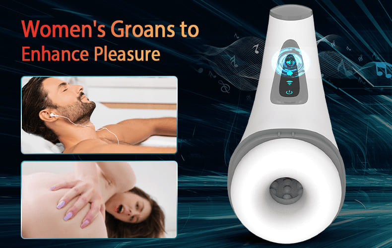 Hgod 007 Automatic Male Masturbato with 7 Vibration 3 Sucking for Penis Masturbation