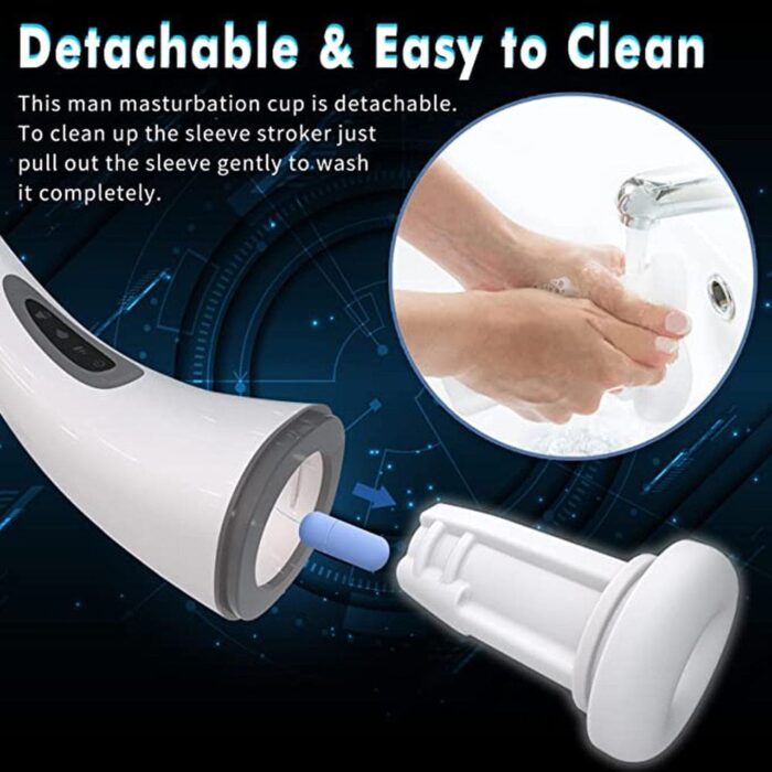 Hgod 007 Automatic Male Masturbato with 7 Vibration 3 Sucking for Penis Masturbation