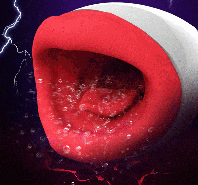 LETEN 10 Powerful Vibrations Male Masturbator Mens Sex Toys with Smart Heated Tongue Licking Blowjob Sex Toy 12