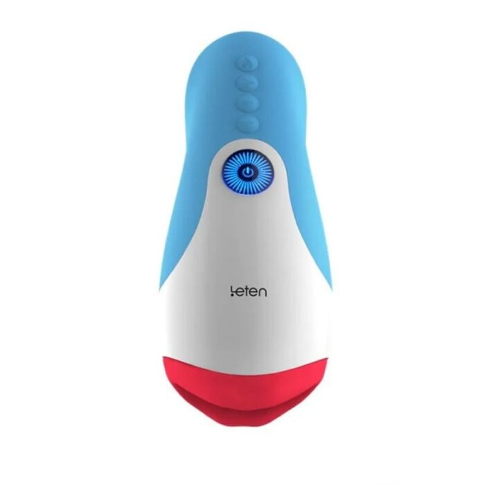 LETEN 10 Powerful Vibrations Male Masturbator Mens Sex Toys with Smart Heated Tongue Licking Blowjob Sex Toy - Image 1