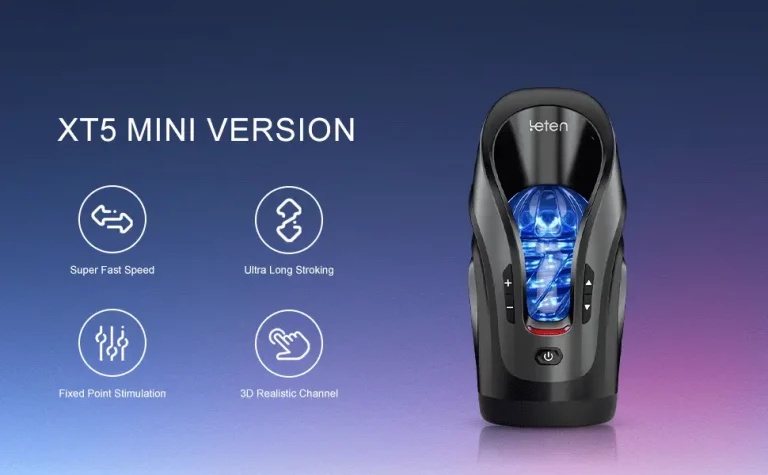LETEN Automatic Male Masturbator 10 Vibration Thrusting Modes Mens Penis Stroker