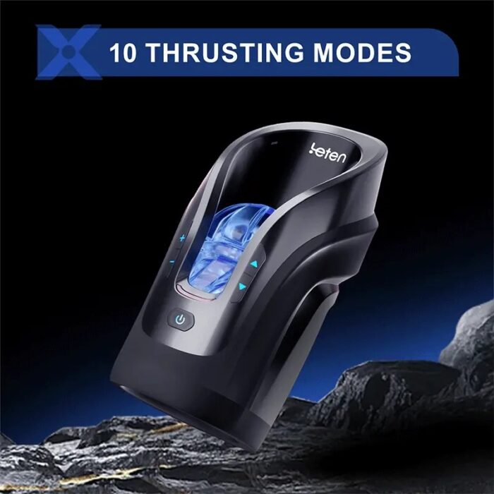 LETEN Automatic Male Masturbator 10 Vibration Thrusting Modes Mens Penis Stroker