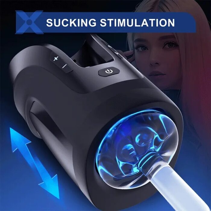 LETEN Automatic Male Masturbator 10 Vibration Thrusting Modes Mens Penis Stroker