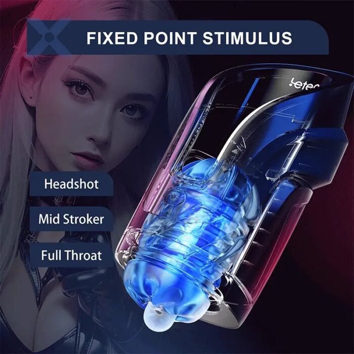 LETEN Automatic Male Masturbator 10 Vibration Thrusting Modes Mens Penis Stroker