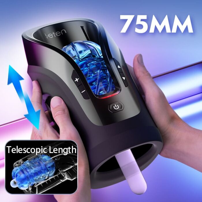 LETEN Automatic Male Masturbator 10 Vibration Thrusting Modes Mens Penis Stroker